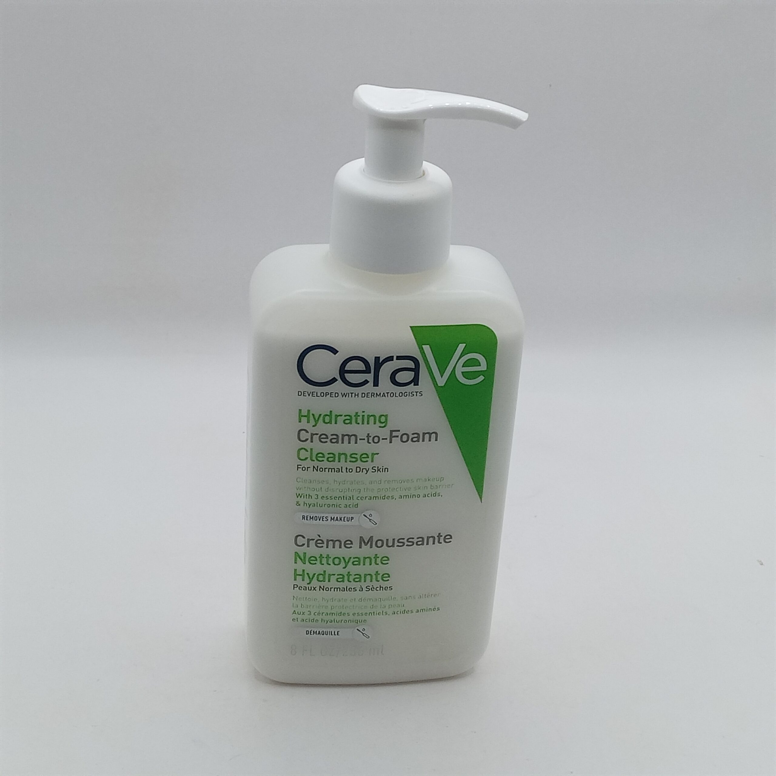 CERAVE Crème moussante – Nettoyante – Hydratante 236ml