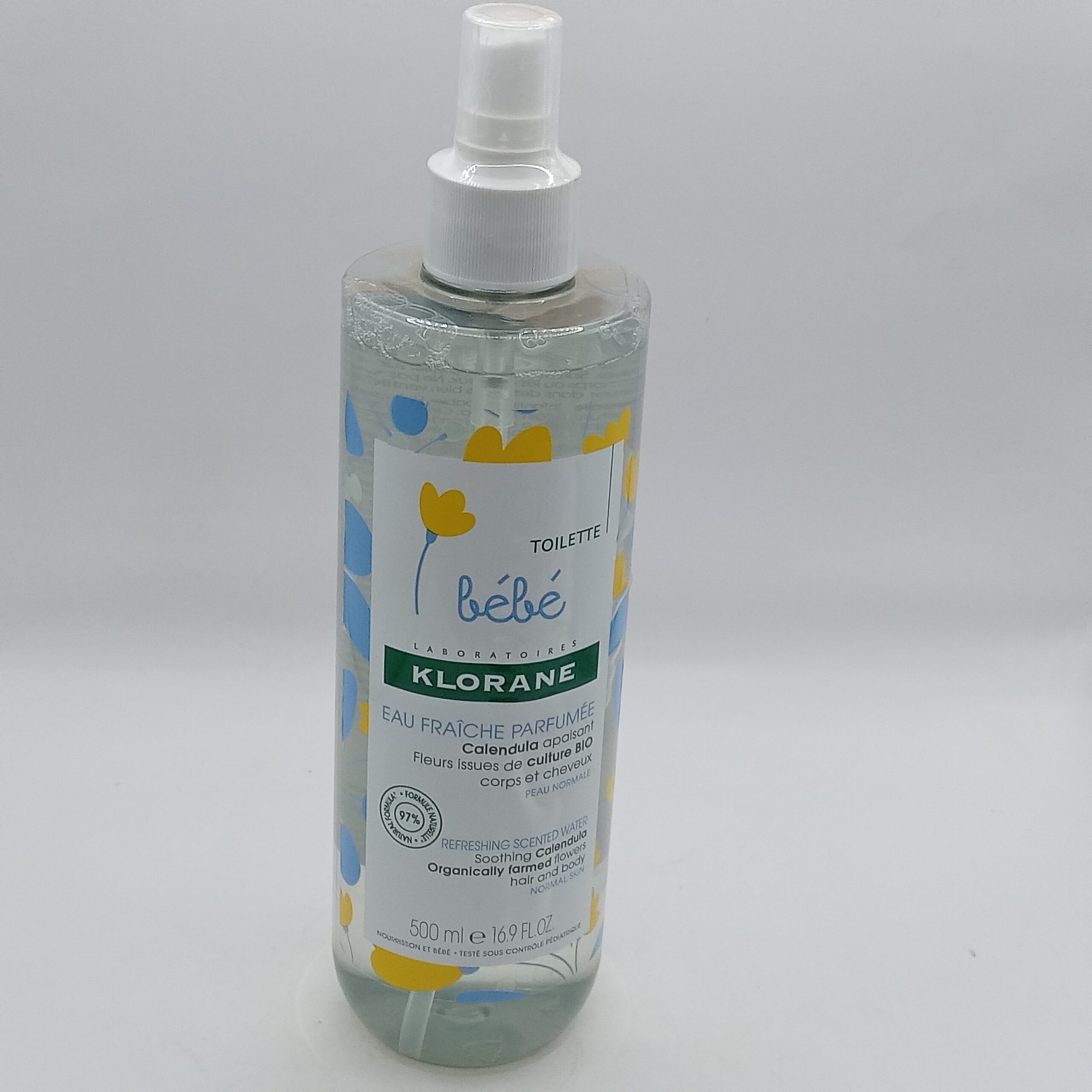 KLORANE bébé Eau fraiche parfumée 500ml