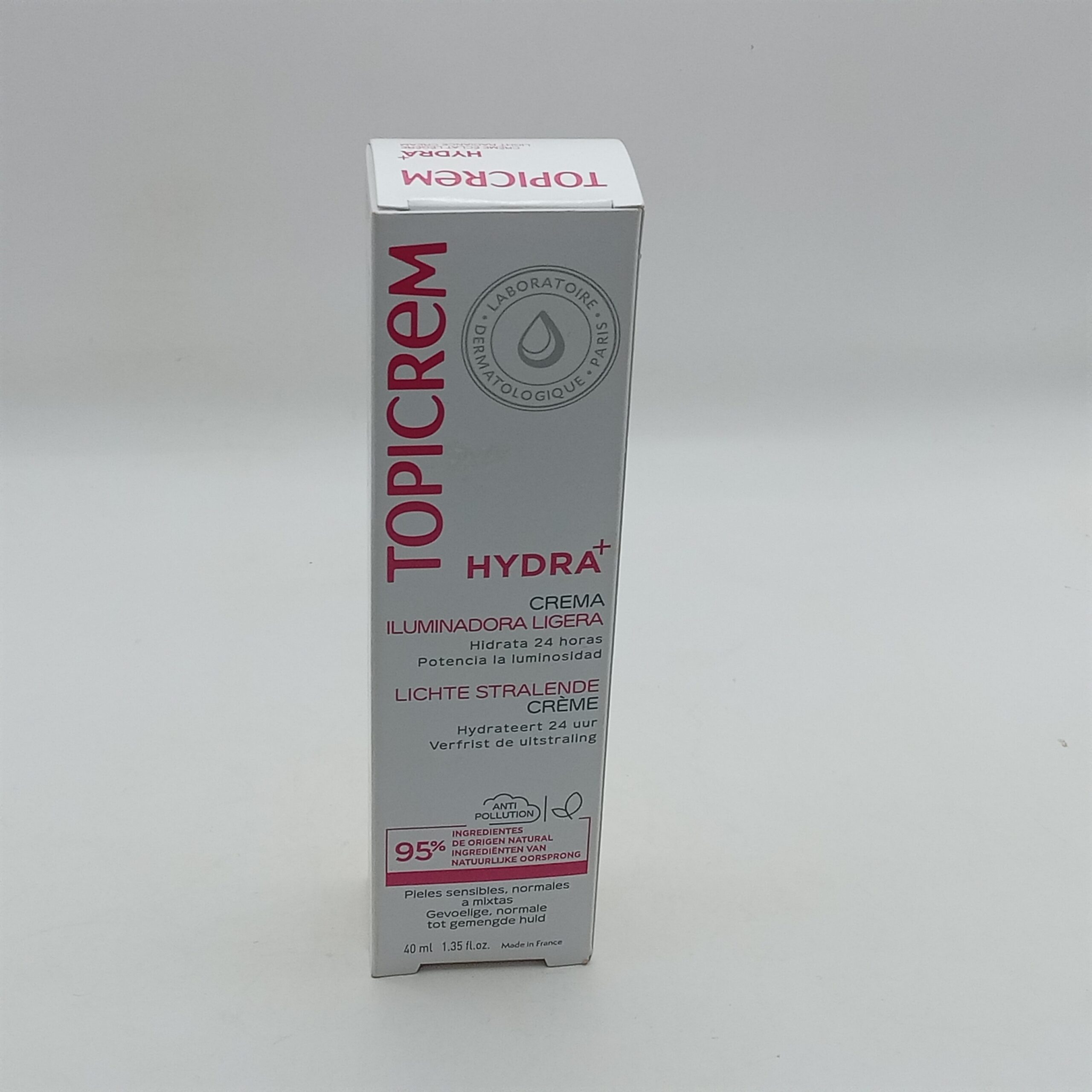 TOPICREM HYDRA+ CREME ECLAT LEGERE 40ML