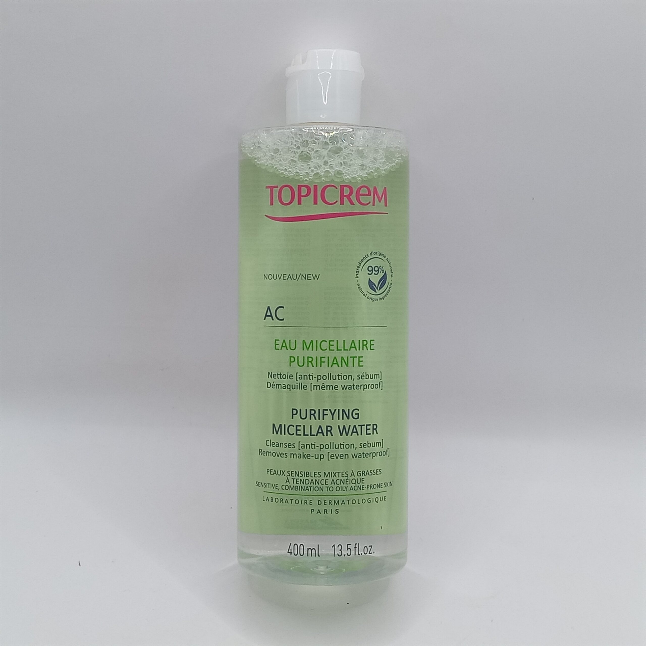 TOPICREM AC eau micellaire 400ML