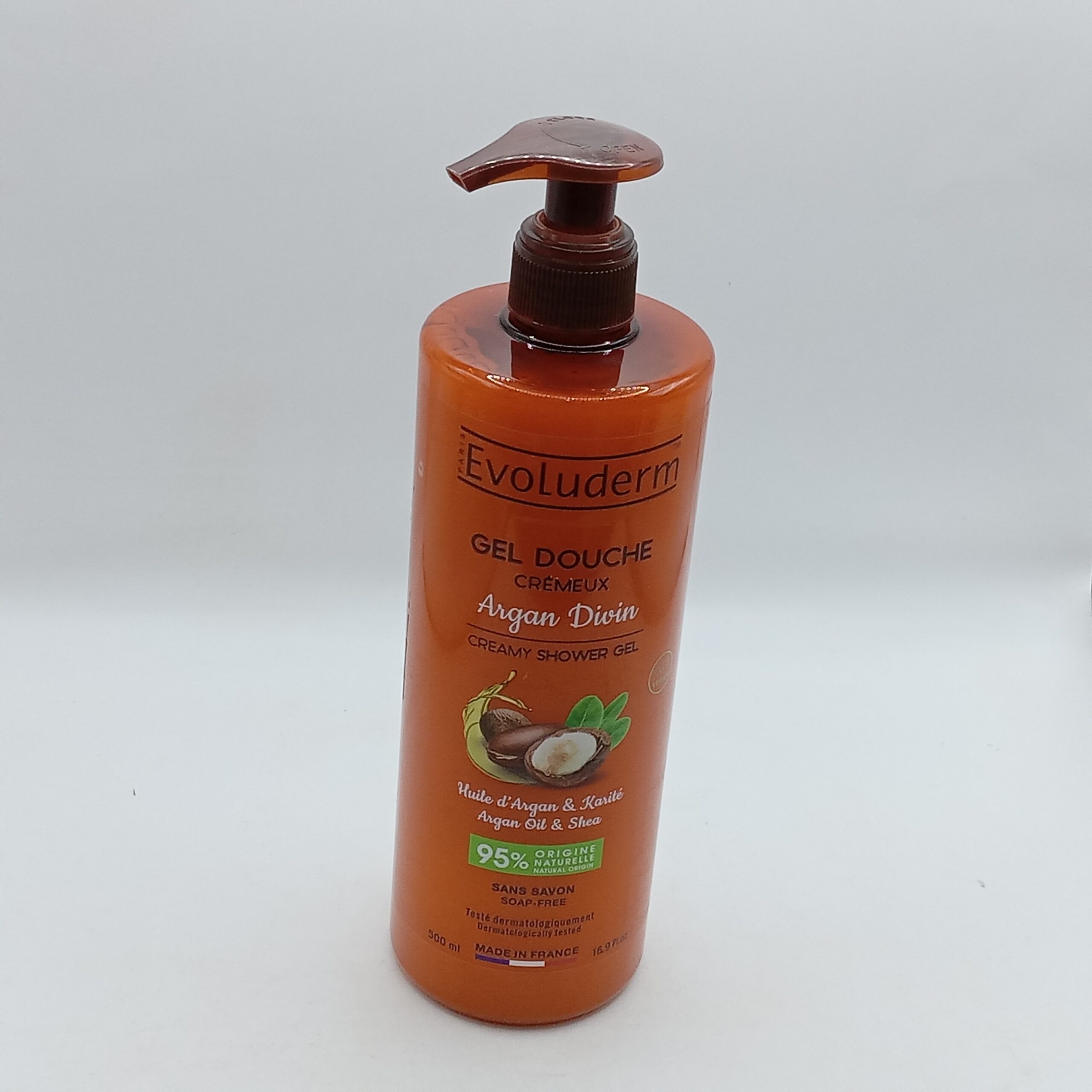 EVOLUDERM GEL DE DOUCHE CREMEUX ARGAN DIVIN 500ML