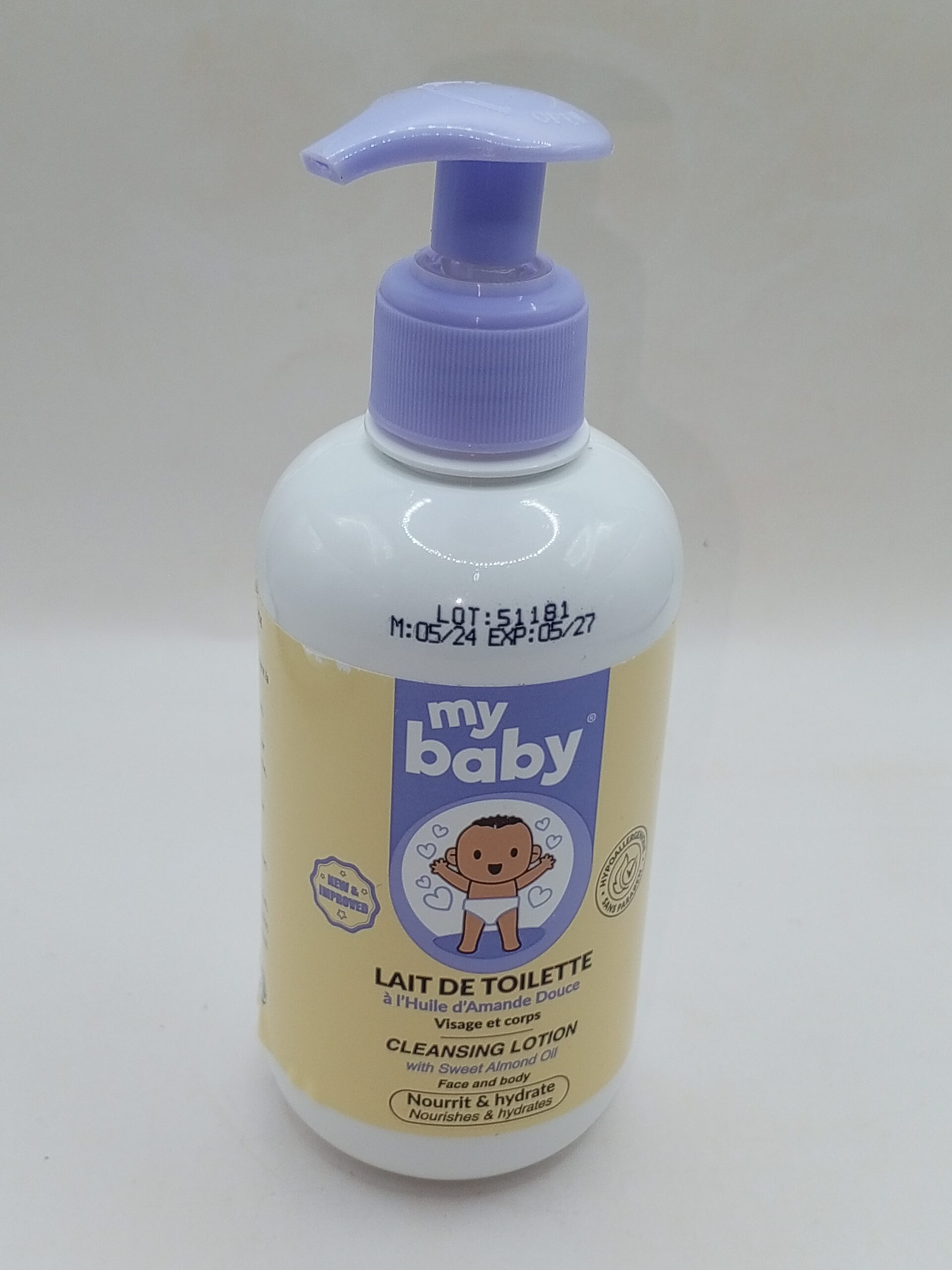 MY BABY LAIT DE TOILETTE 365ML